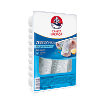 Herring fillets "Santa Bremor" "Traditional" in oil 500 g